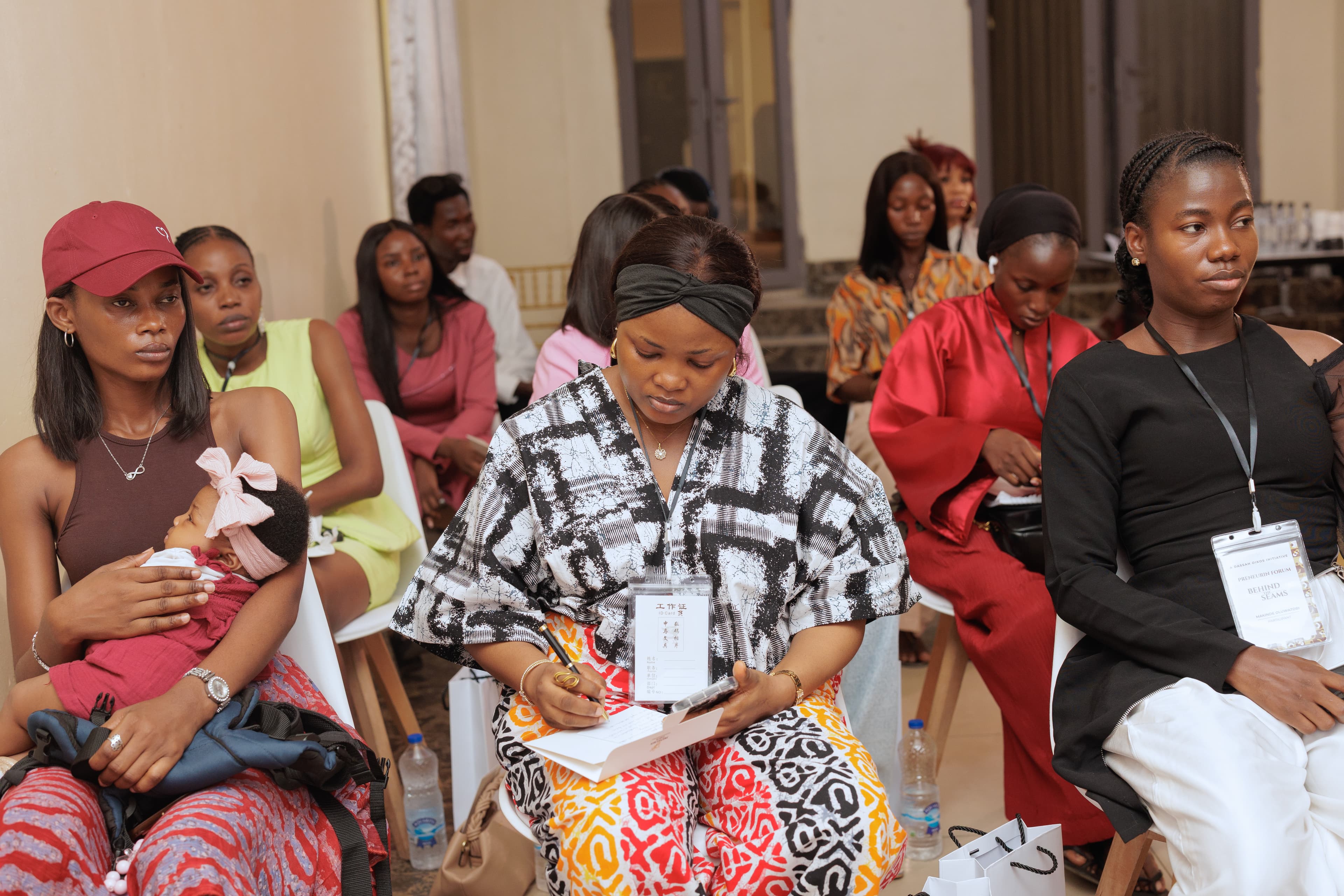 Opening moment from the Preneurin April session