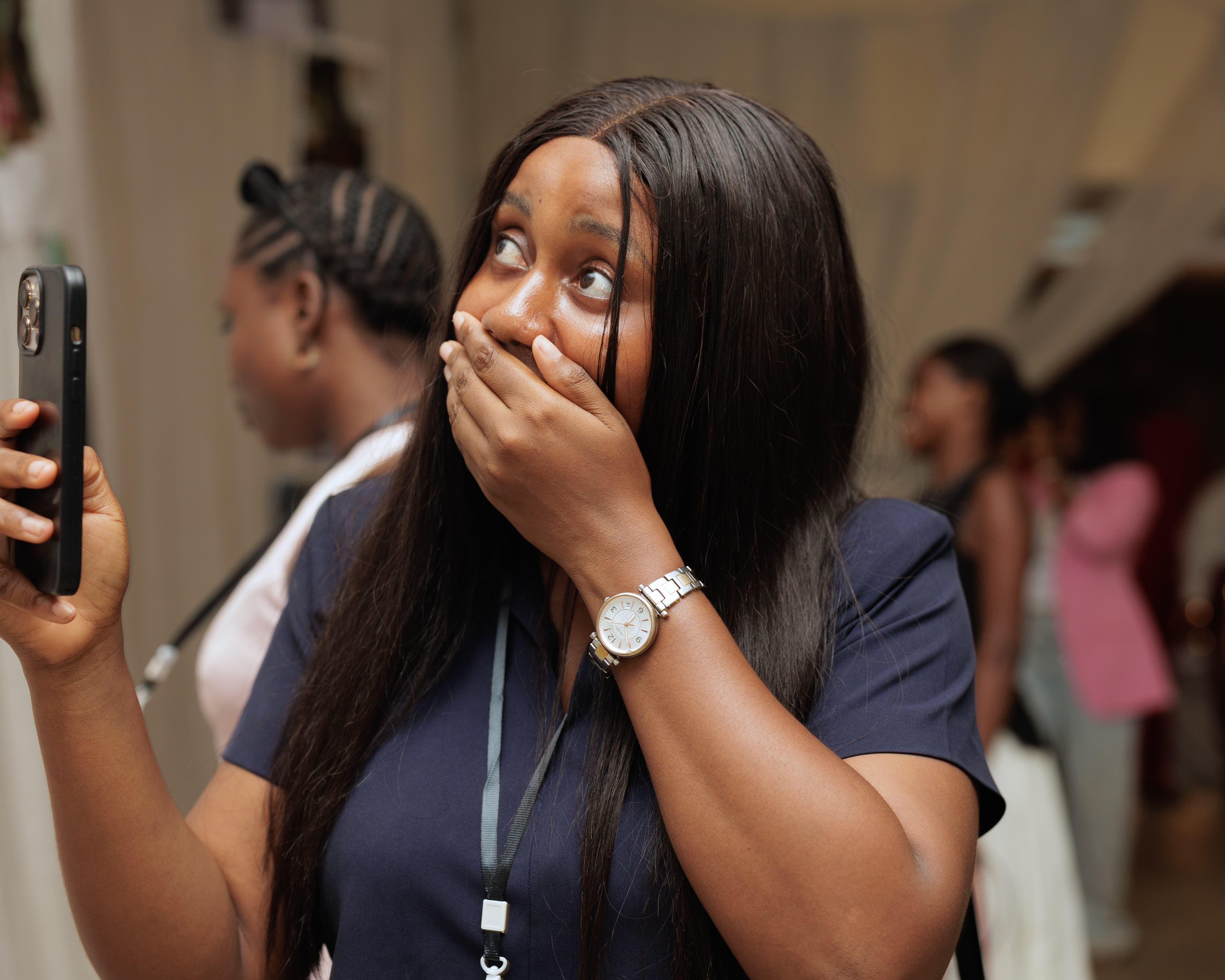 A quiet documentary frame from the Preneurin event
